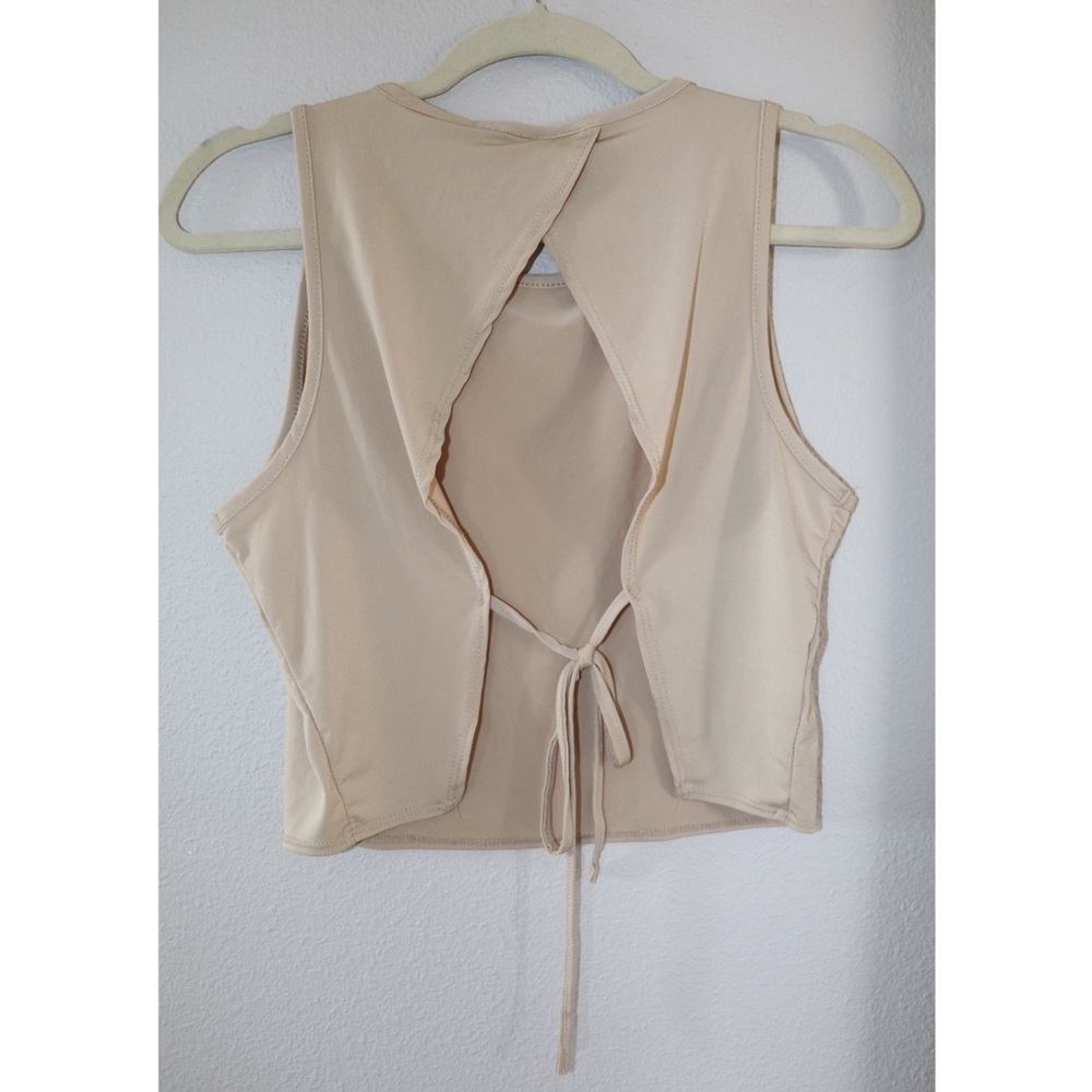 Open Back Tank Top - Picture 3 of 4